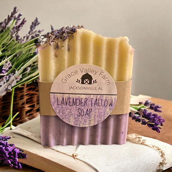 Lovely Lavender Tallow Soap