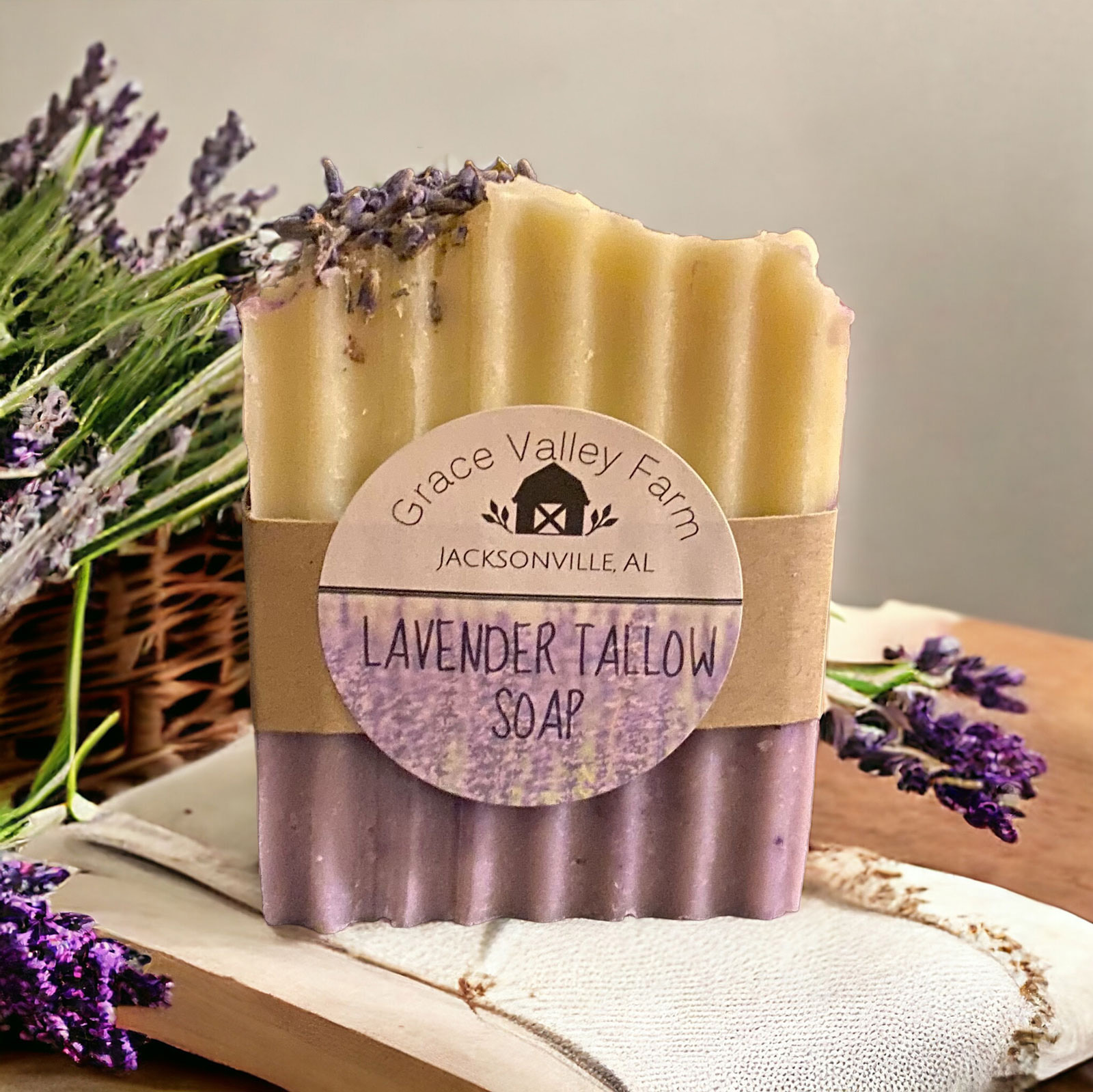 Lovely Lavender Tallow Soap