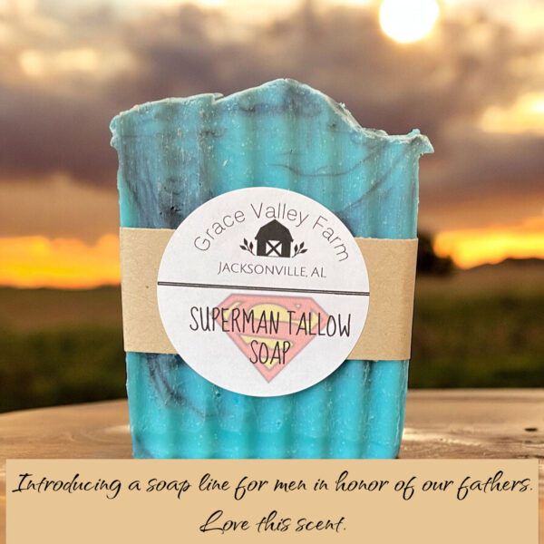 Superman Tallow Soap
