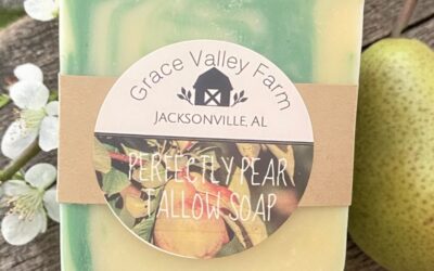 Perfectly Pear Tallow Soap