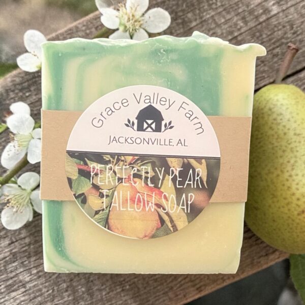 Perfectly Pear Tallow Soap