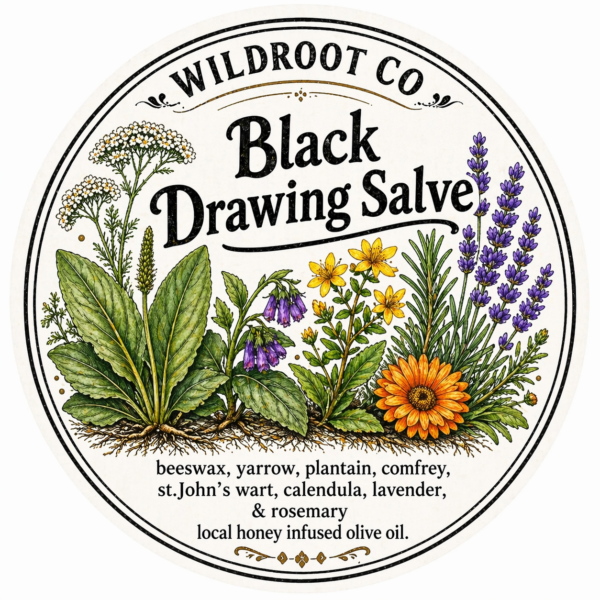 Black Drawing Salve